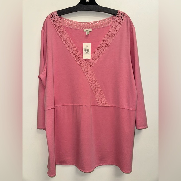 J. Jill Tops - NWT J Jill V Neck 3/4 Sleeve